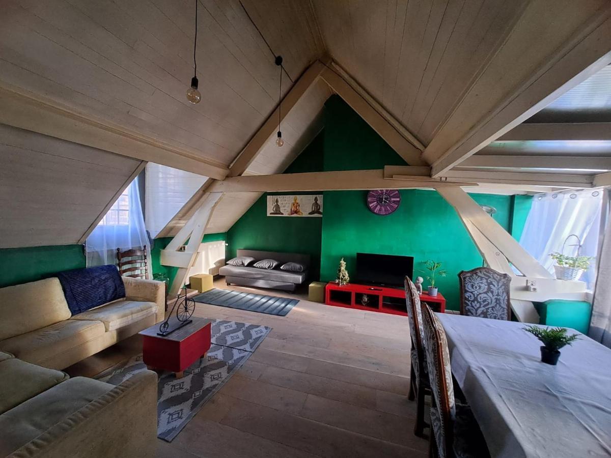 The Green Retromodern Duplex Leilighet Antwerpen Eksteriør bilde